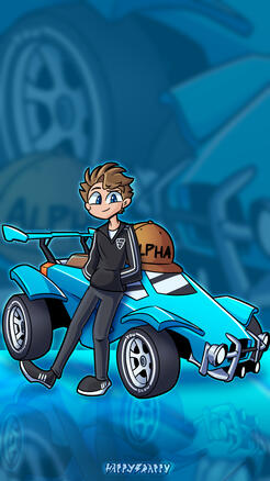 Custom Rocket League Artwork